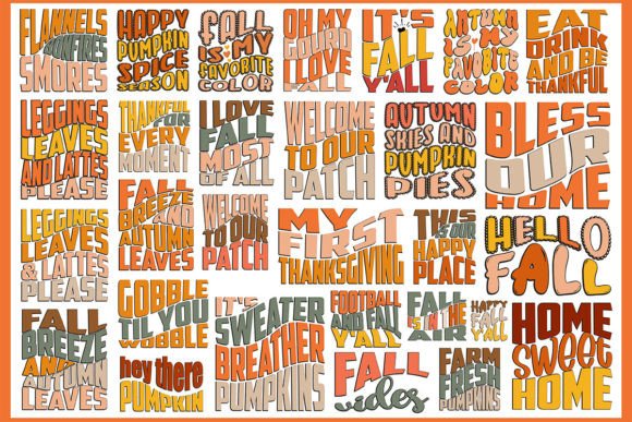 30 Retro Fall SVG Bundle Review