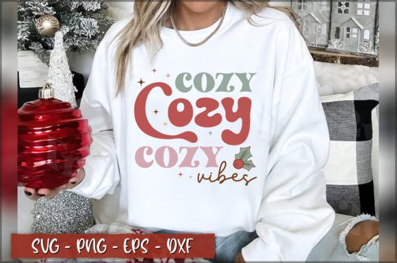 Cozy Vibes SVG: A Designer’s Take on Retro Holiday Embroidery
