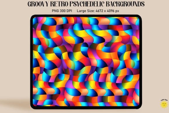 Groovy Retro Psychedelic Backgrounds Review
