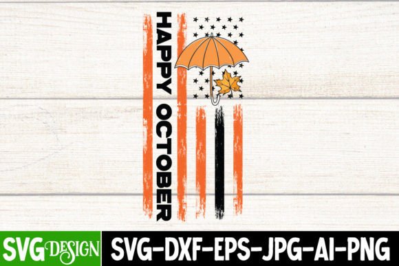 Happy October SVG Cut File Review