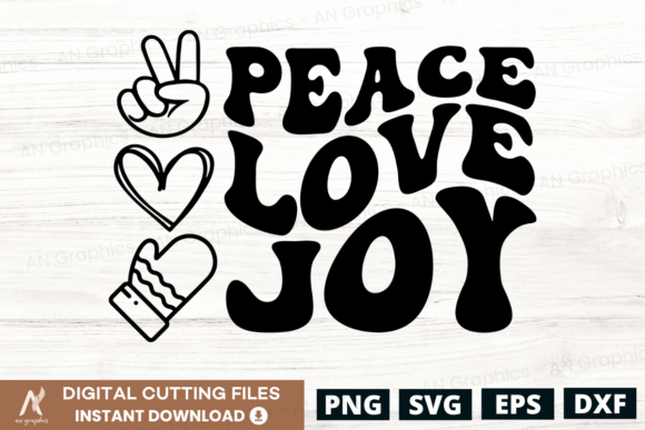 Peace Love Joy Wavy SVG Embroidery Review