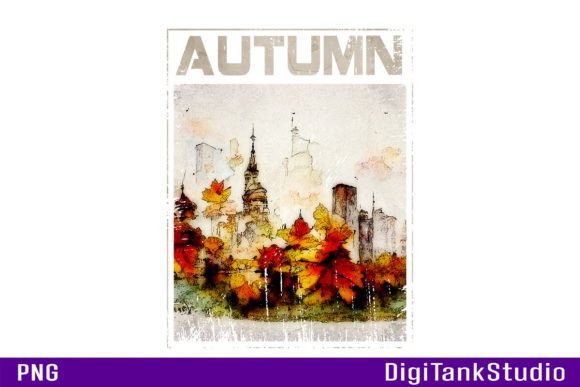Retro Autumn Vintage Fall PNG Review