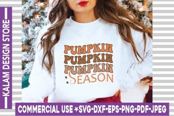 Retro Fall Sublimation T Shirt Design