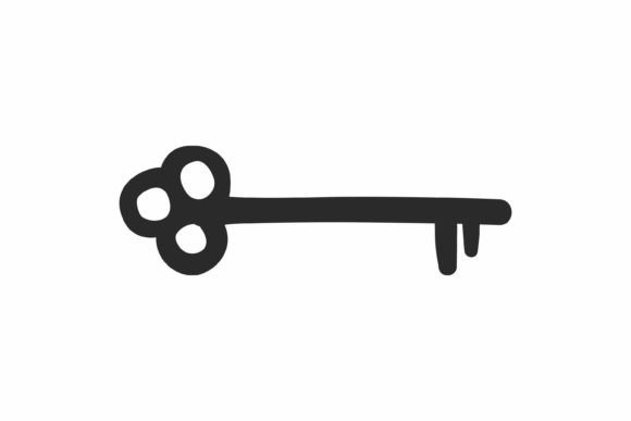 Skeleton Key SVG, Magic Key SVG, Vintage