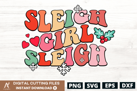Sleigh Girl Retro Groovy Embroidery Review