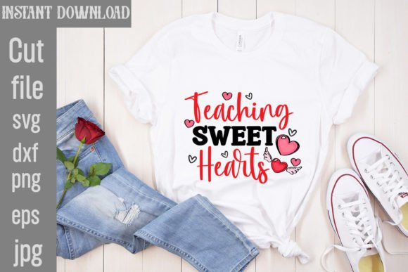 Teaching Sweet Hearts SVG Cut File Review